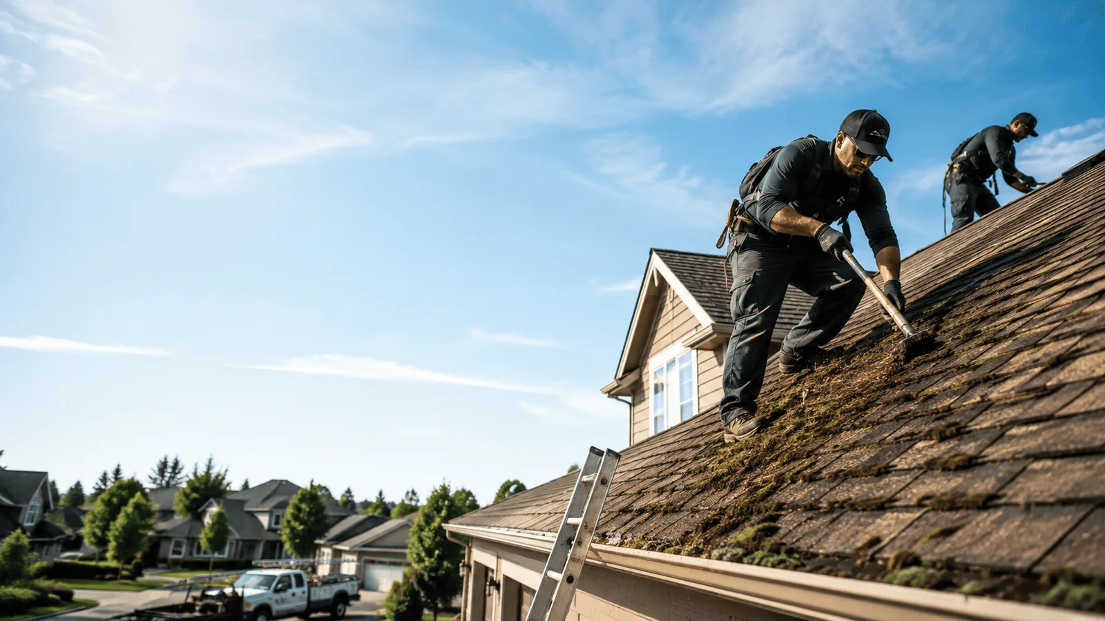 Roof Moss Removal in Mount Washington, KY near me